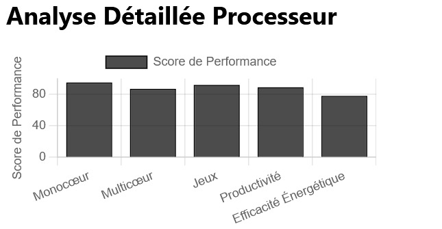 Home - Français 4 Capture d’écran de la répartition détaillée des performances du CPU dans un calculateur de goulot d’étranglement, montrant les tendances d’utilisation et identifiant les ralentissements du processeur.