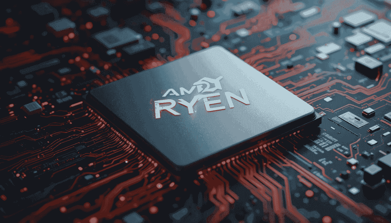 AMD Ryzen 9 9950X3D desktop CPU showing strong gaming benchmarks and smooth performance at higher resolutions.