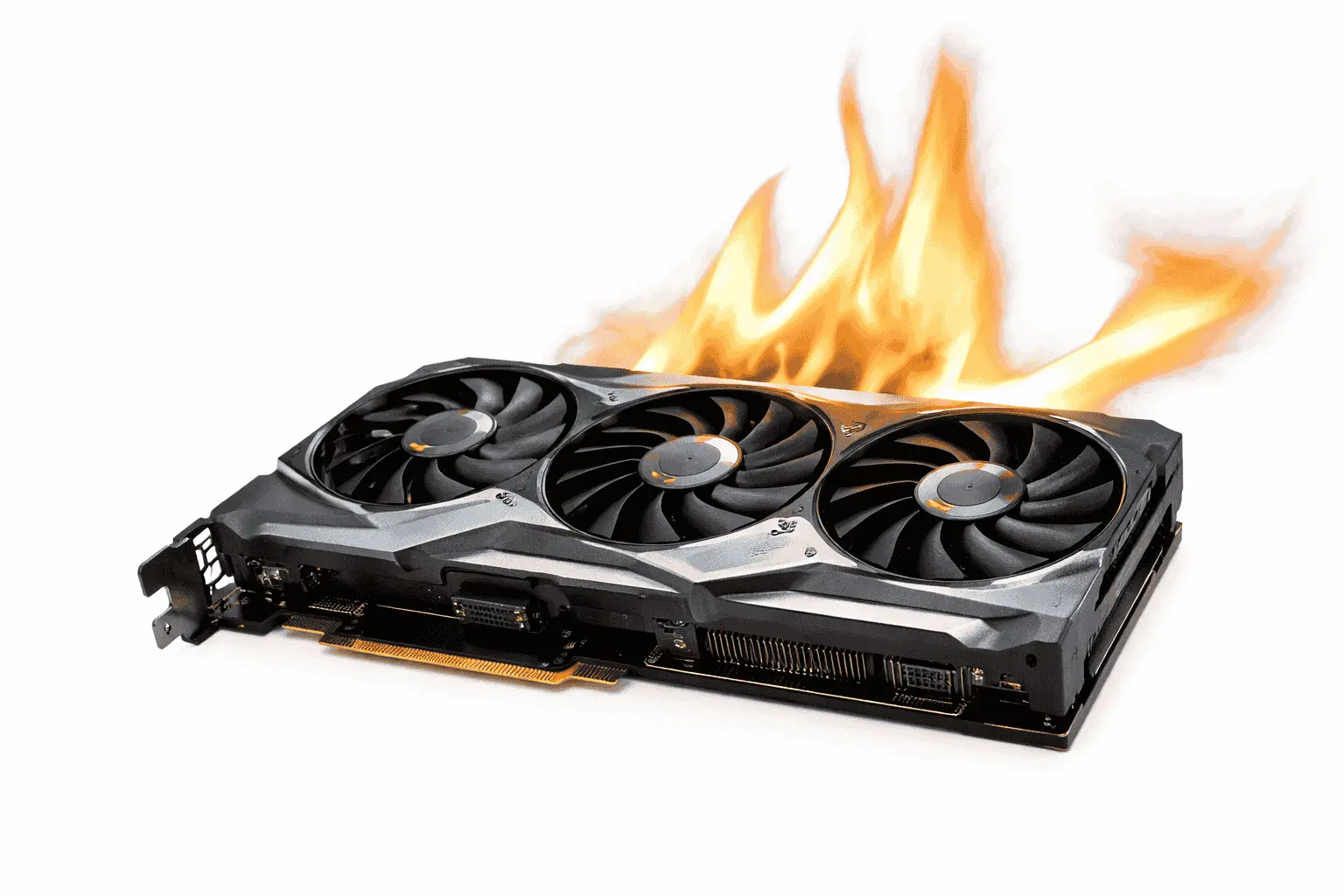 GPU temperature range showing safe, ideal, and maximum heat limits under load