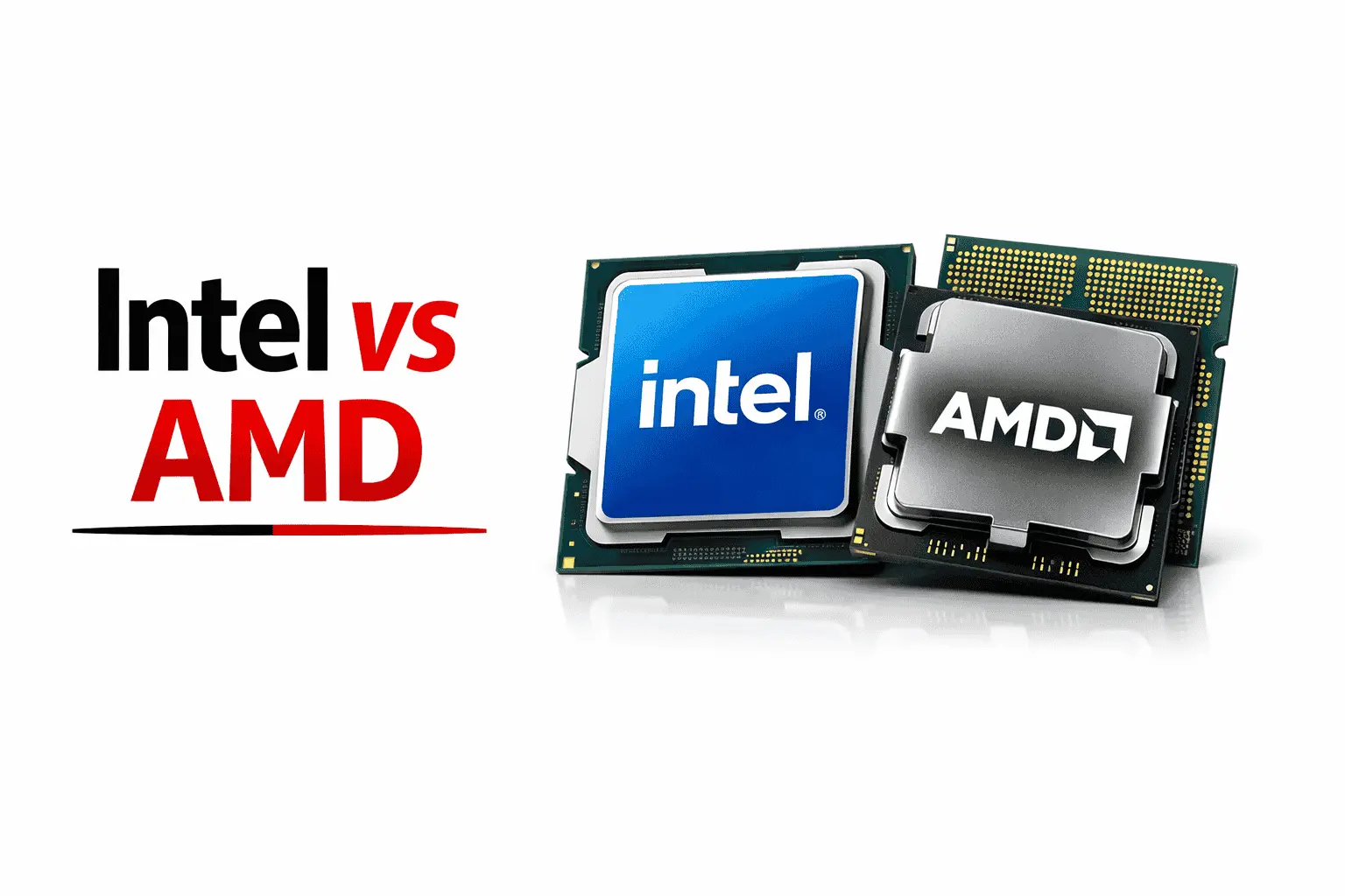 Intel vs AMD in 2026 — who wins? AMD excels in gaming, but Intel remains a solid option for work and multitasking.