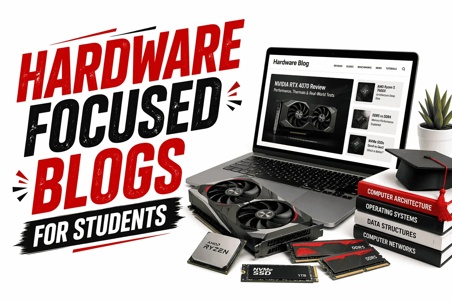 Hardware-focused blogs help students understand PC components, system performance, and buying decisions, but they should be combined with real testing and user experience for better results.