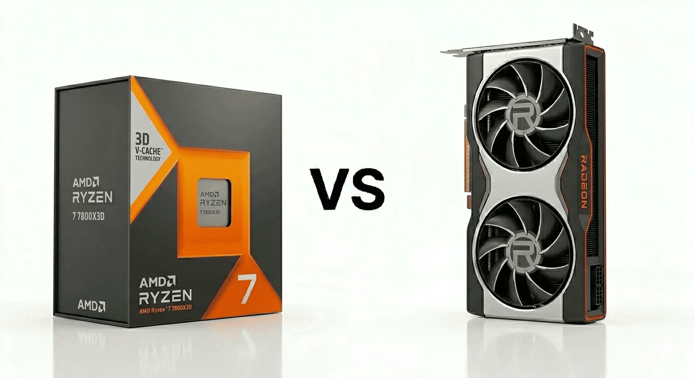 Ryzen 7 7800X3D and RX 7900 XTX combo for native 4K gaming and ultra texture settings. High VRAM gaming setup for demanding AAA games and long gaming sessions.