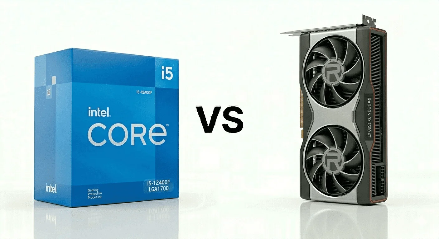 Best affordable CPU GPU combo for smooth 1080p gaming with Intel Core i5-12400F and RX 7600 XT. Good setup for modern games, esports performance, and budget gaming PCs.