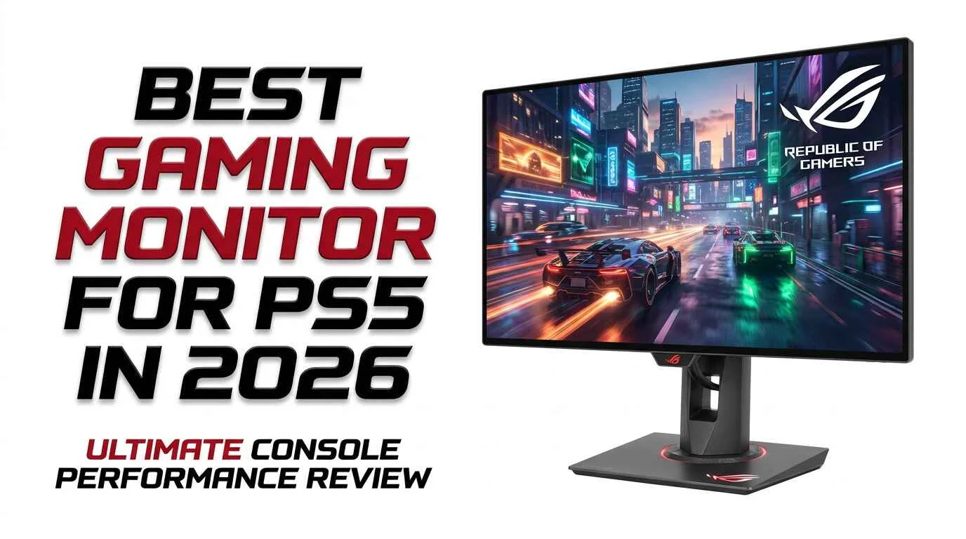 Best Gaming Monitor for PS5 In 2026 | ASUS ROG Swift OLED PG27UCDM Review
