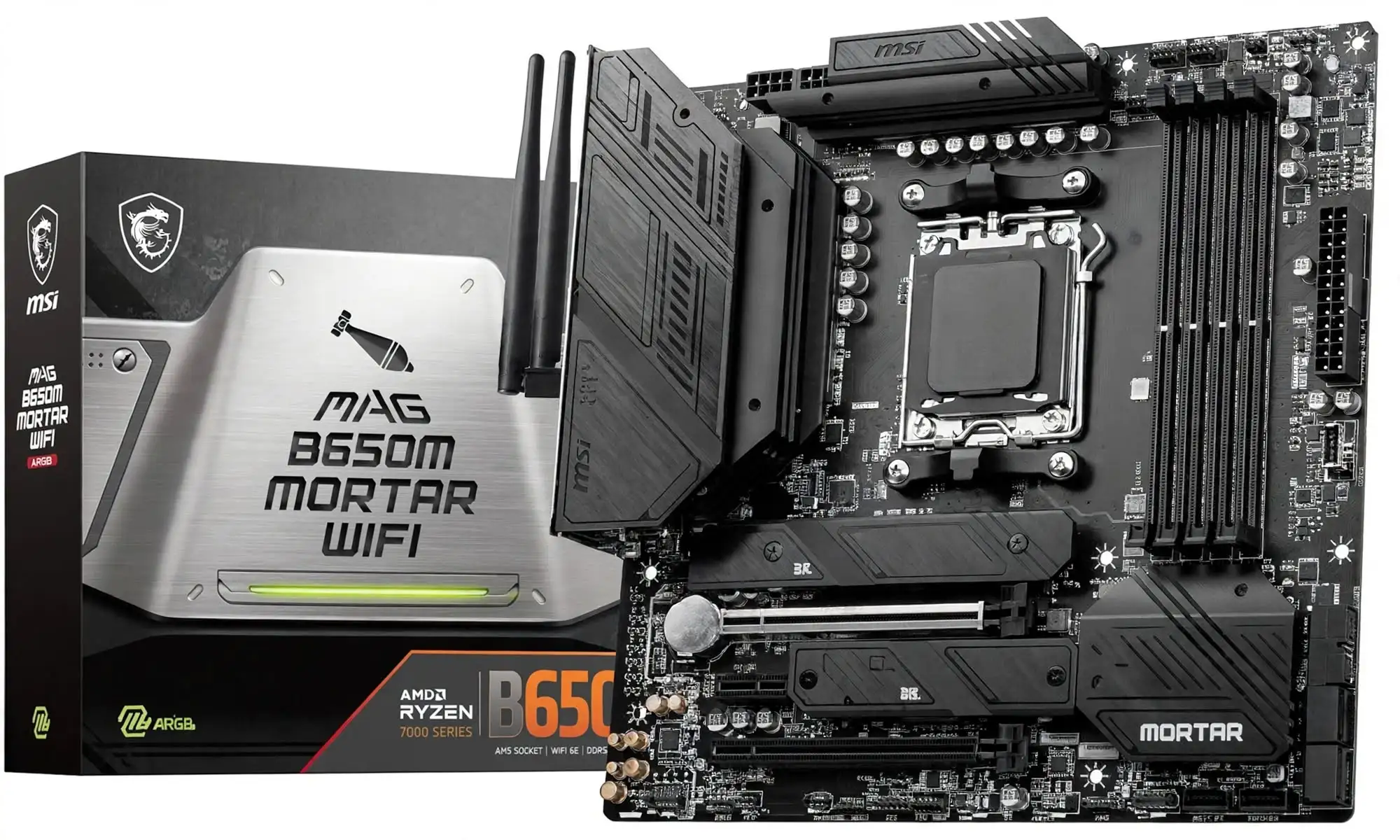 mATX vs ATX Motherboards — Which Should You Choose? 3 For mATX vs ATX, the MSI MAG B650M MORTAR WIFI is a strong AM5 mATX gaming pick. It supports DDR5, Wi-Fi 6E, 2.5Gb Ethernet, and PCIe 5.0 M.2 storage.