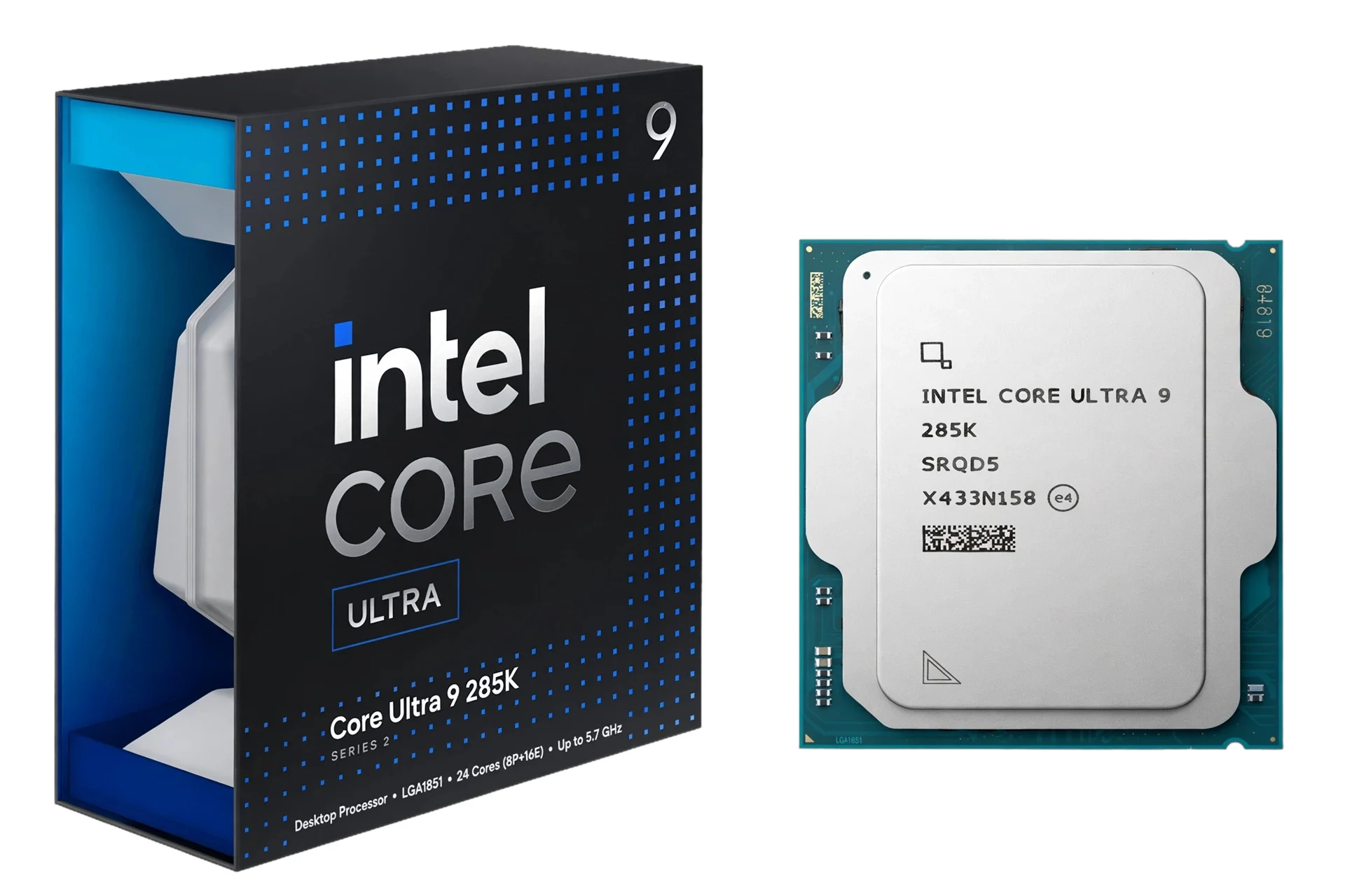 1. Intel Core Ultra 9 285K processor with 24 cores, 36 MB of L3 cache, and up to 5.7 GHz turbo speed. It suits buyers who run heavy multi-core work as well as games, provided its price makes sense.