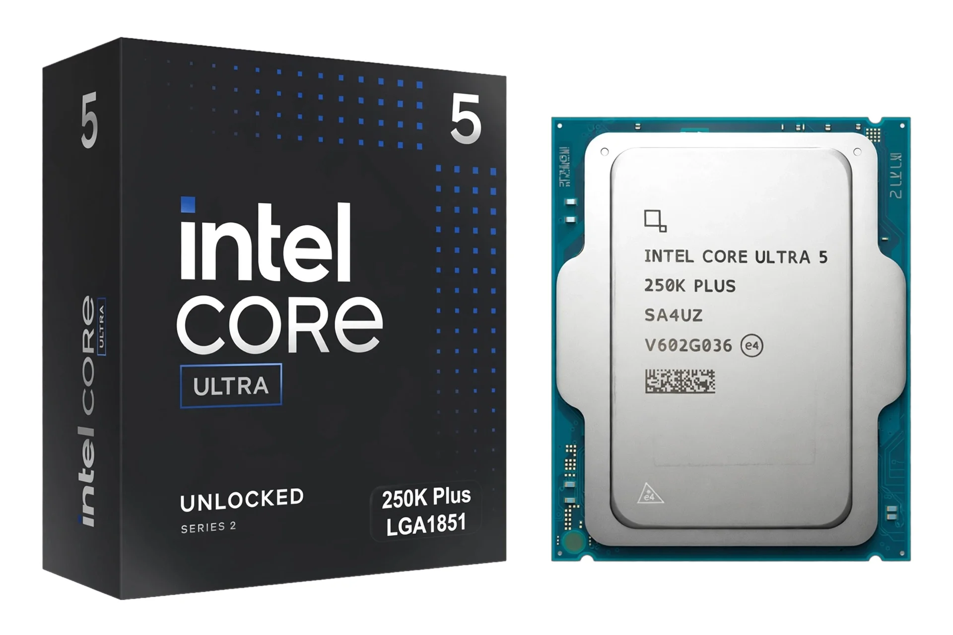 Intel Core Ultra 5 250K Plus gaming CPU with 18 cores, 30 MB of L3 cache, and up to 5.3 GHz turbo speed. It is a value-focused choice for a new Intel gaming PC using DDR5 memory.