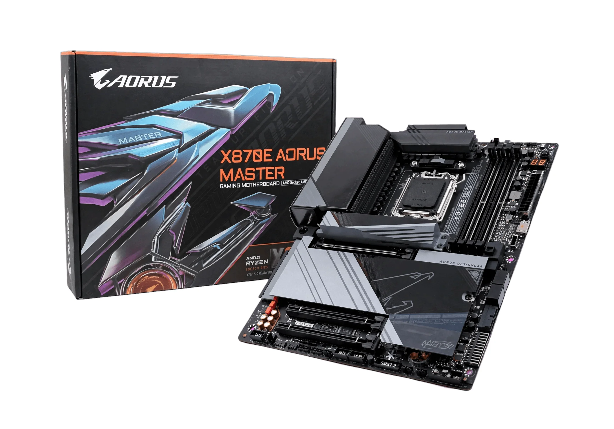 mATX vs ATX Motherboards — Which Should You Choose? 15 The GIGABYTE X870E AORUS MASTER WIFI7 is an AM5 ATX board built for DDR5 Ryzen systems. Its key features include Wi-Fi 7 and 5Gb Ethernet.