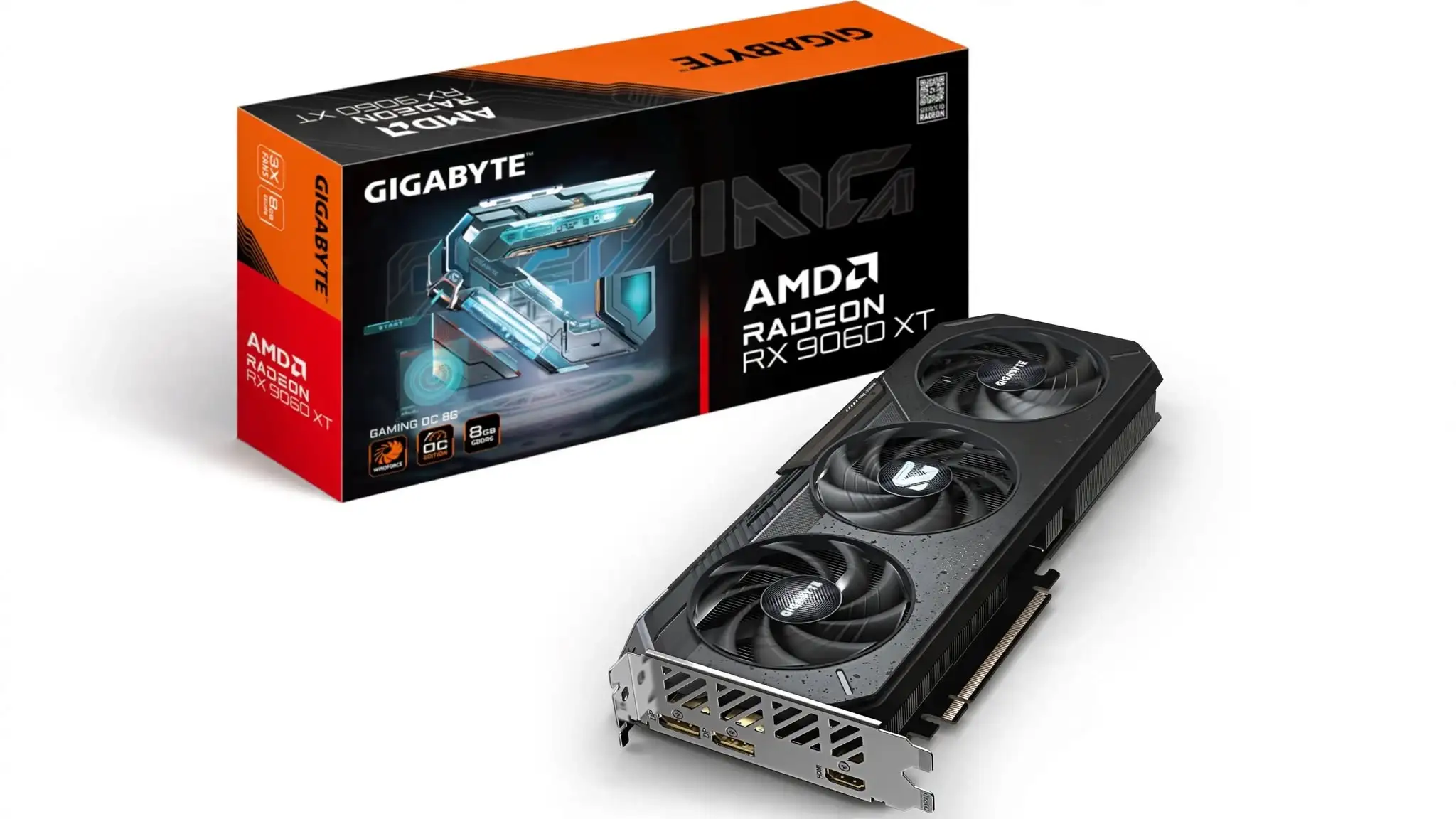 Best GPU Under $300 for Gaming in 2026 5 GIGABYTE Radeon RX 9060 XT GAMING OC 8G with 8GB GDDR6 memory, a 128-bit interface and triple-fan cooling, offering strong thermal control under sustained gaming loads.