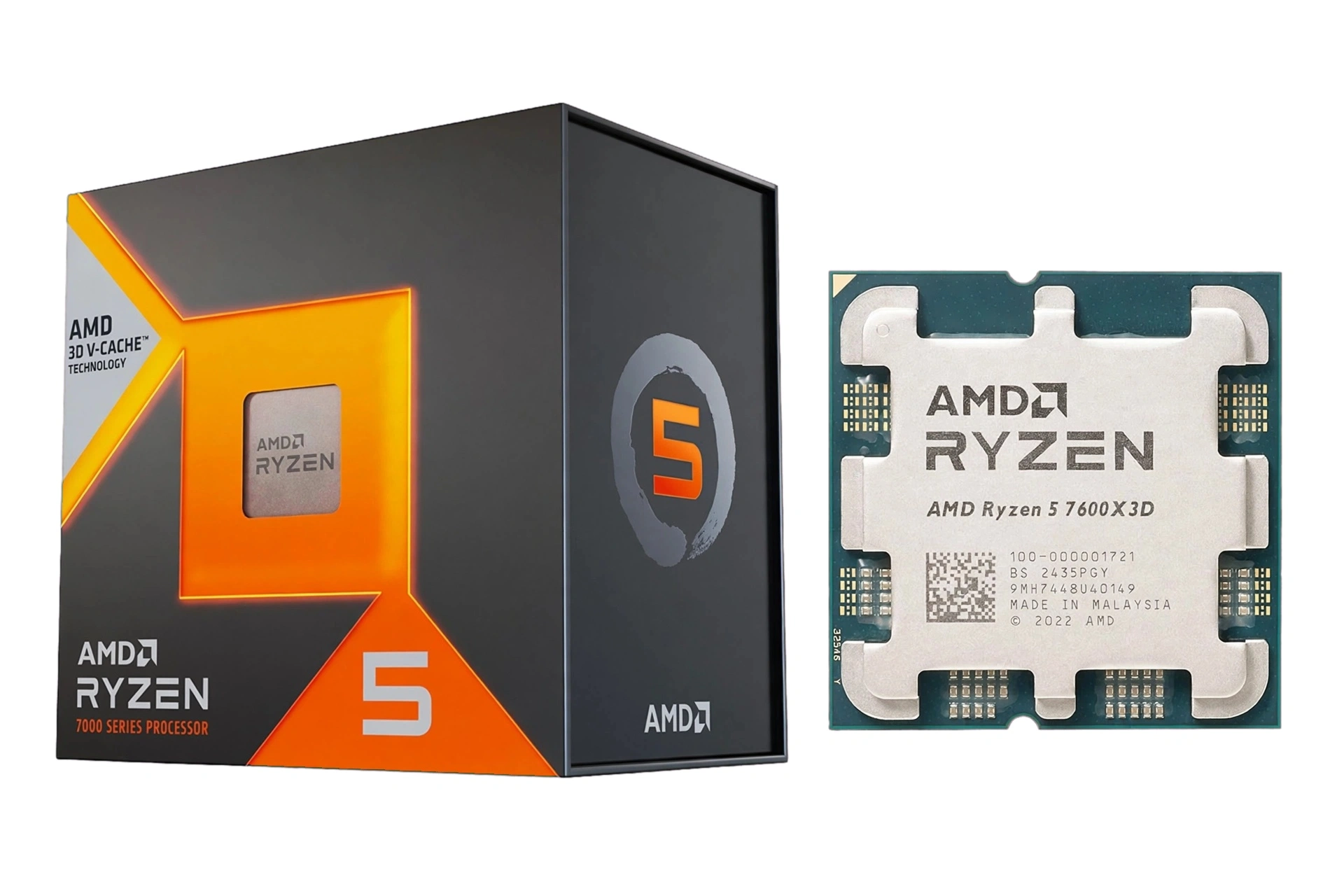 Best AMD Gaming CPU in 2026 | 10 Ryzen Processors Compared 7 AMD Ryzen 5 7600X3D featuring 6 cores, 12 threads, a 4.7 GHz maximum boost and 96 MB of L3 cache. This 65 W AM5 processor combines a gaming-focused cache design with a lower default power rating.