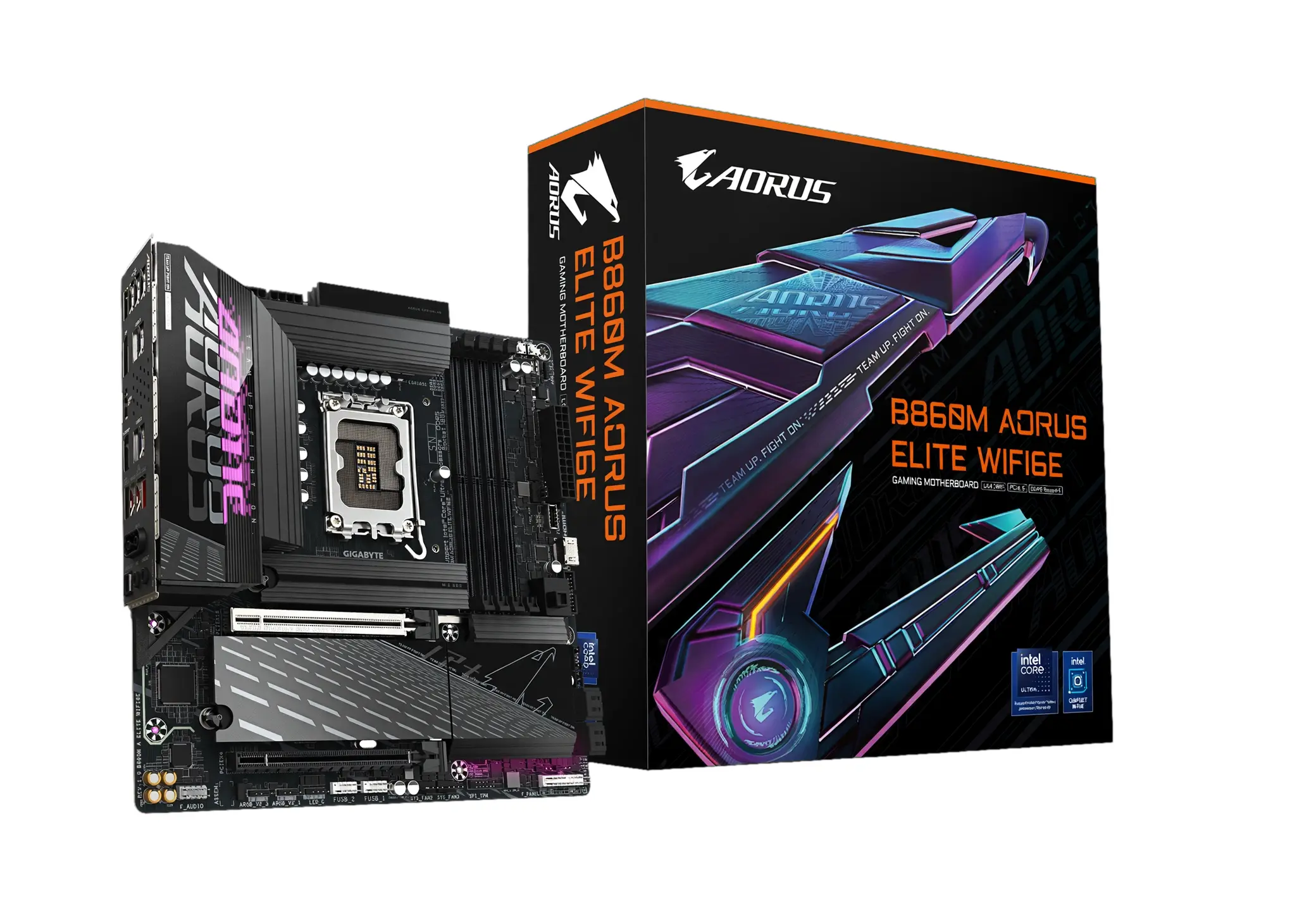 mATX vs ATX Motherboards — Which Should You Choose? 10 The GIGABYTE B860M AORUS ELITE WIFI6E is an LGA1851 mATX motherboard for Intel Core Ultra Series 2 CPUs. It supports DDR5 memory and Wi-Fi 6E.