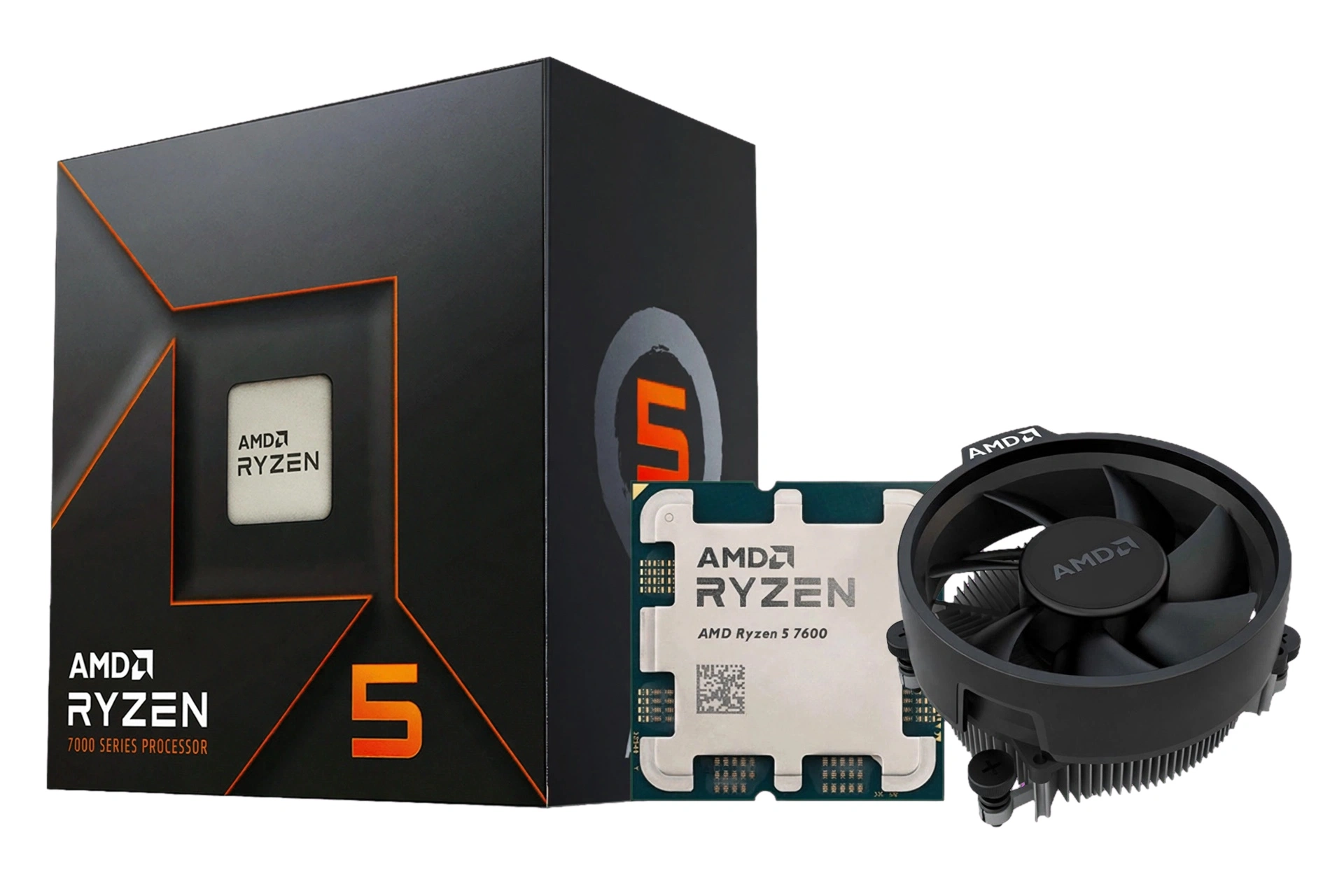 Best AMD Gaming CPU in 2026 | 10 Ryzen Processors Compared 10 AMD Ryzen 5 7600 with 6 cores, 12 threads, a 5.1 GHz maximum boost and 32 MB of L3 cache. The cooler included with the retail boxed version helps control the cost of an entry-level AM5 gaming build.