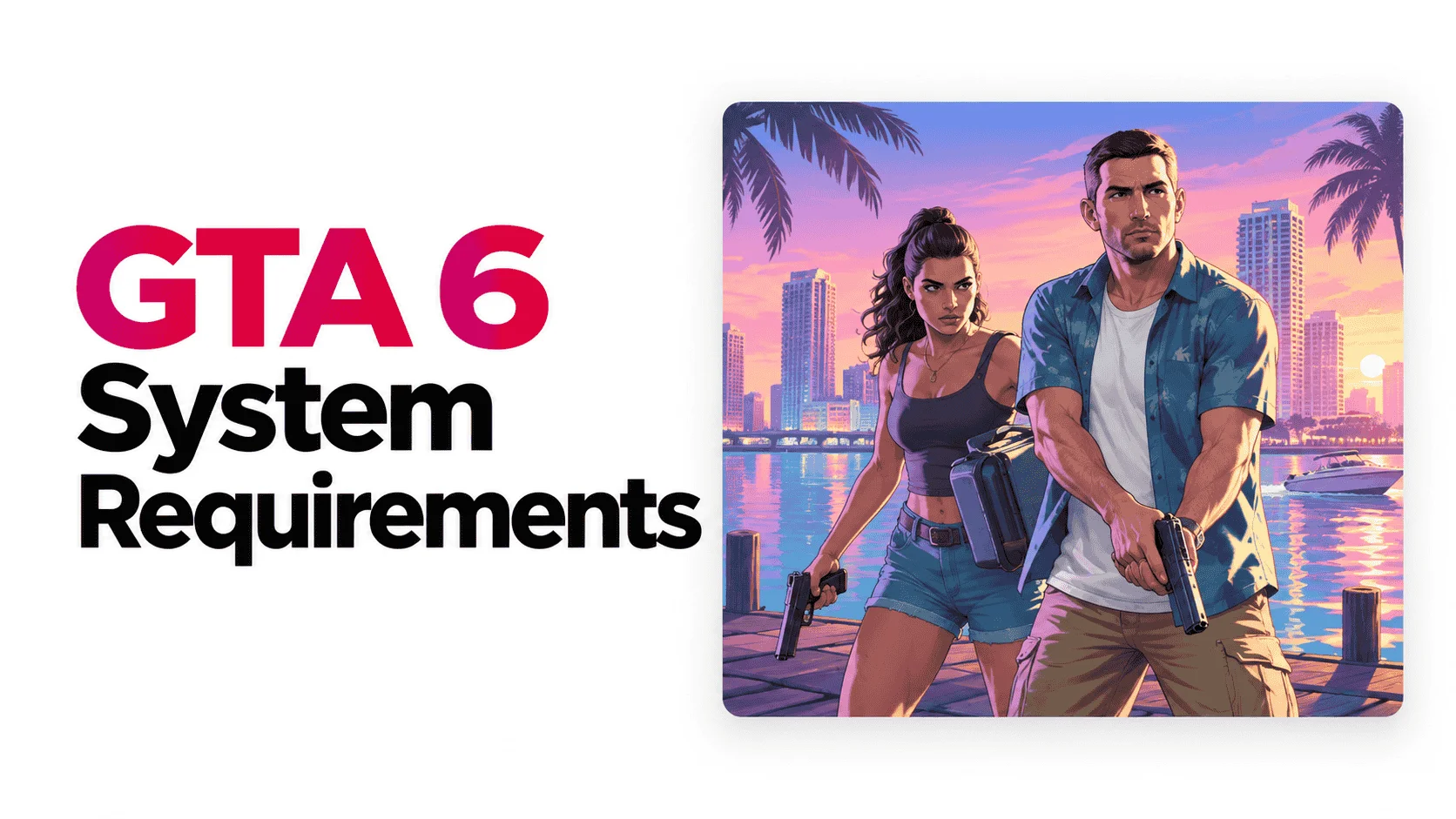 Rockstar has not announced the official GTA 6 System Requirements or confirmed a PC version.