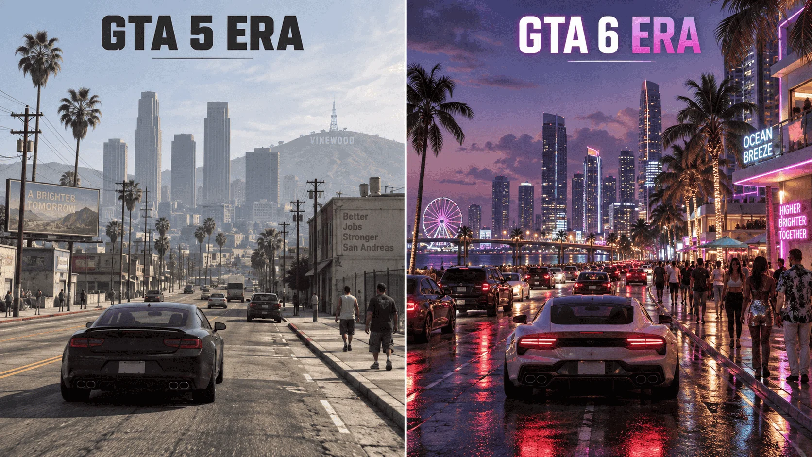 GTA 6 is expected to improve environmental density, lighting and visual detail compared with GTA 5, but PC performance has not been tested.