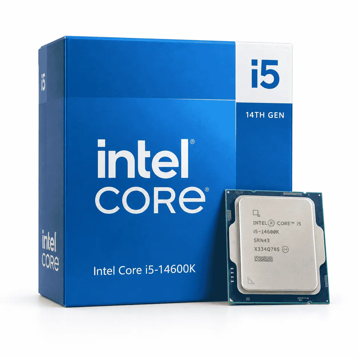 Best Intel CPU for Gaming — Top Picks for Every Budget 5 Intel Core i5-14600K processor beside its retail box, offering strong gaming value for compatible LGA1700 system upgrades.