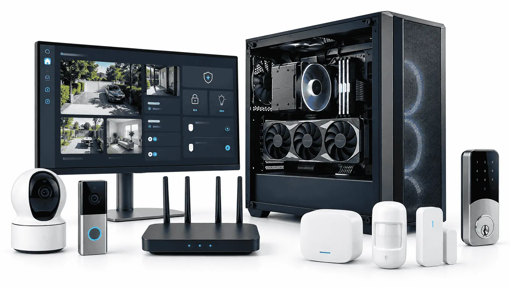 What You Need to Know Before Starting Your Smart Home 1 Starting your smart home requires a capable PC, secure Wi-Fi router, cameras, smart lock, video doorbell, hub, and compatible sensors.