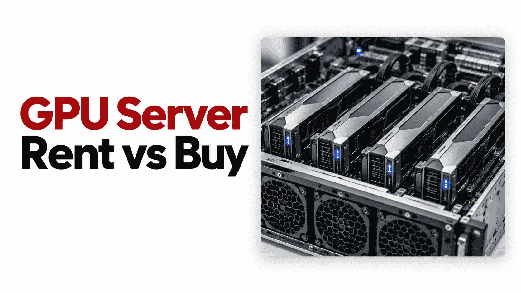 Buying vs. Renting a GPU Server in 2026 13 GPU servers compared with scalable cloud GPU rentals, showing the higher infrastructure burden of buying hardware.